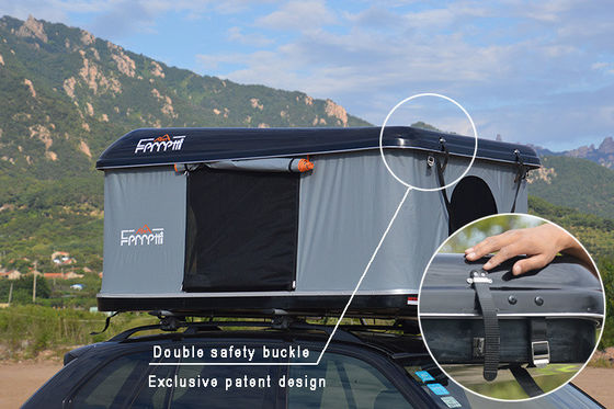 Einlagiges Sonnensegel, Hard Shell, Auto-Dach-Oberzelt für Outdoor-Unterhaltung