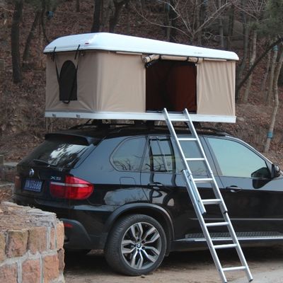 Außen Firberglass-Hard Shell Auto-Dach-Oberzelt Modell 888-1 für Camping 214X130X28cm