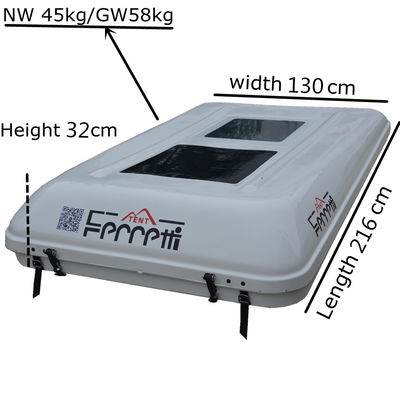 2.14x1.45cm 4x4 Off-Road Auto-Dach HARD SHELL Top Zelt mit ANNEX-Zimmer Einfach einzurichten