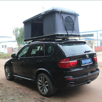 Kamouflage Feldspiel Glasfaser offenes Oberlicht Hard Shell Auto Dach Oberzelt 214X130X28cm