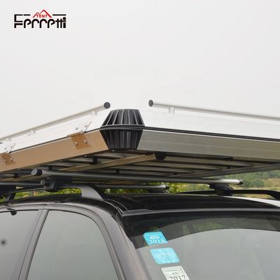Top-Rack aus reinem Aluminium Klappzelt mit Luftfederrahmen für 4x4 Autos
