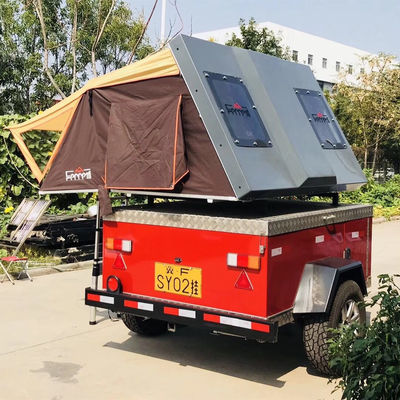 Outdoor Camping Vier-Jahreszeiten-Zelt 55KG Hardshell Auto-Dachzelt für 5 Personen