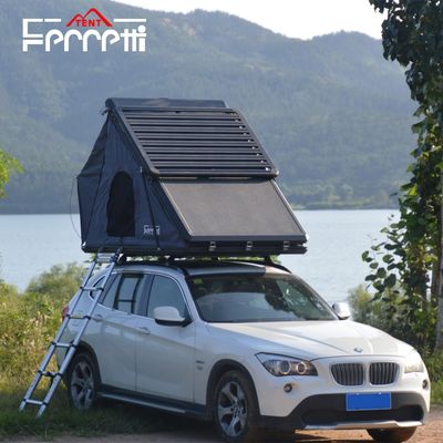 Entdecken Sie das perfekte Vier-Jahreszeiten-Zelt Ein Schlafzimmer Pop-Up-Aluminium-Dach-Oberzelt mit Dachplattform