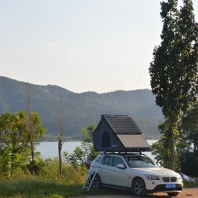 Entdecken Sie das perfekte Vier-Jahreszeiten-Zelt Ein Schlafzimmer Pop-Up-Aluminium-Dach-Oberzelt mit Dachplattform