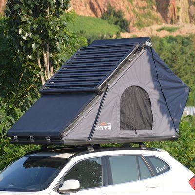 Entdecken Sie das perfekte Vier-Jahreszeiten-Zelt Ein Schlafzimmer Pop-Up-Aluminium-Dach-Oberzelt mit Dachplattform