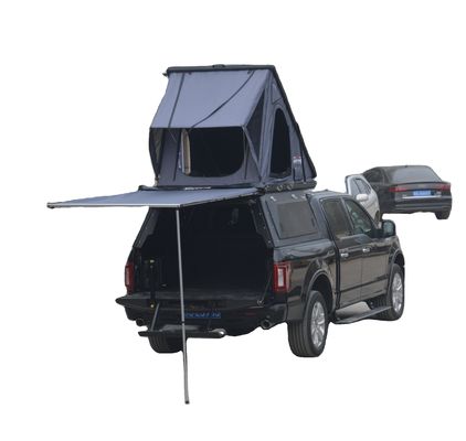 Hartes Dachzelt mit Klappleiter 2.3m Aluminium Teleskop
