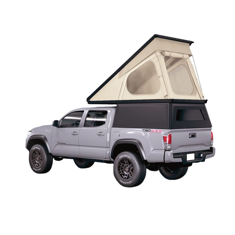 Gewebe Leinwand Outdoor Camping Wild Zelt 2022 Hard Cover Pickup Truck Größeres Dach-Oberzelt